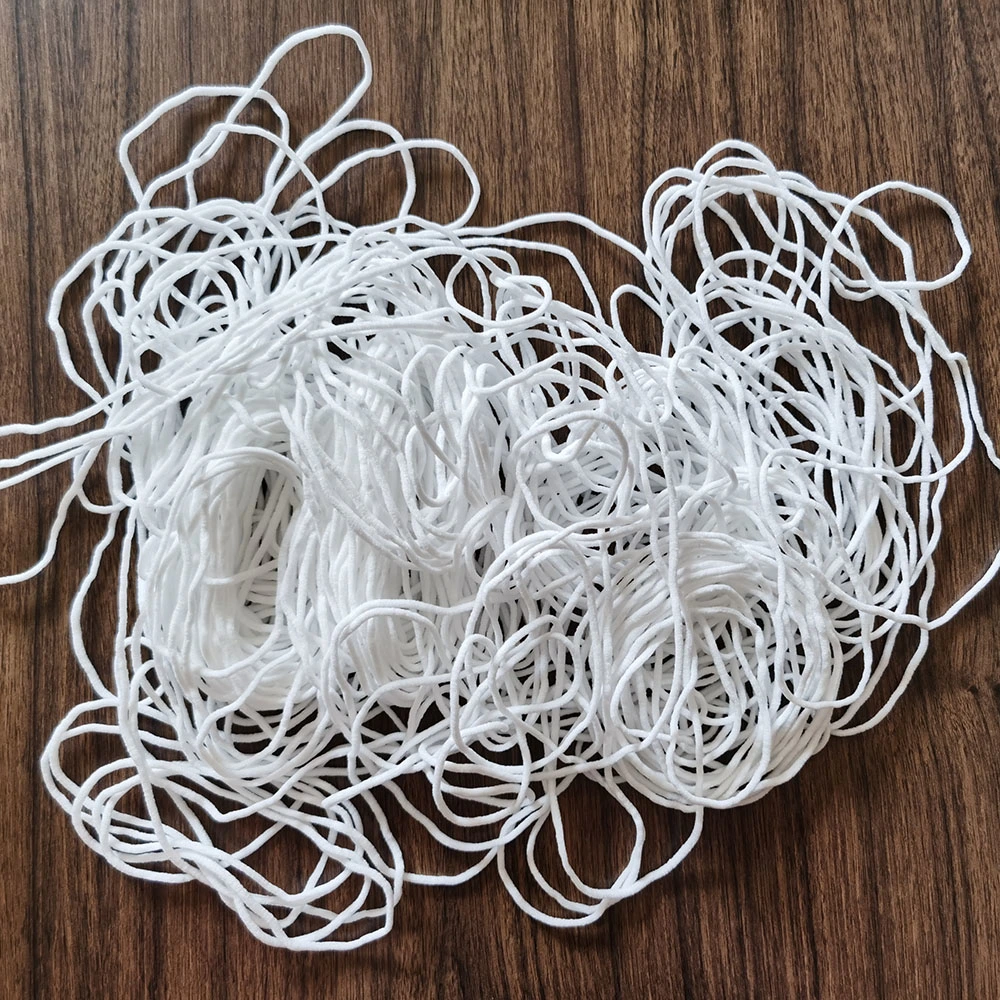 3mm Round Huge Stock Cheap Price High Elastic Thread for Mask Earloop