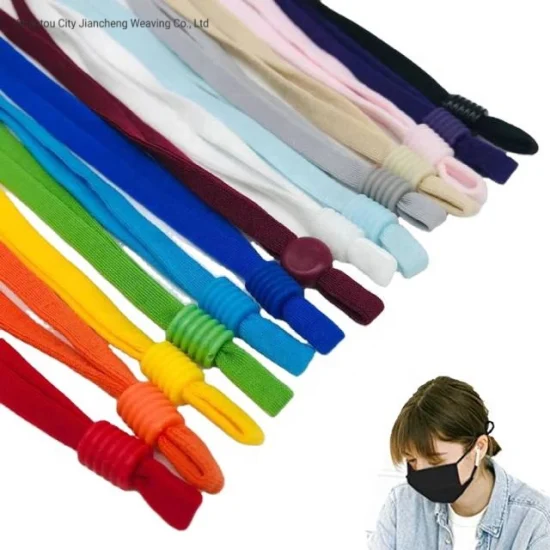 5mm Adjustable Elastic Band Adjustable Cord Elastic Ear Loop for Face Cover Masking Accessories